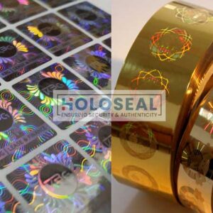 difference between hologram sticker and holographic hot stamping foil