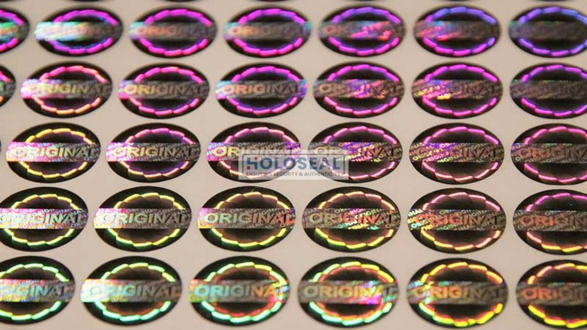 genuine hologram stickers
