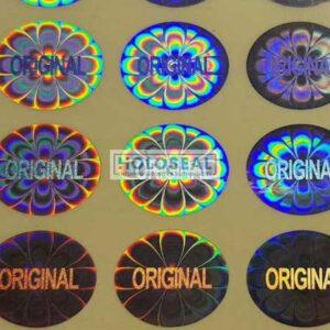holographic product labels