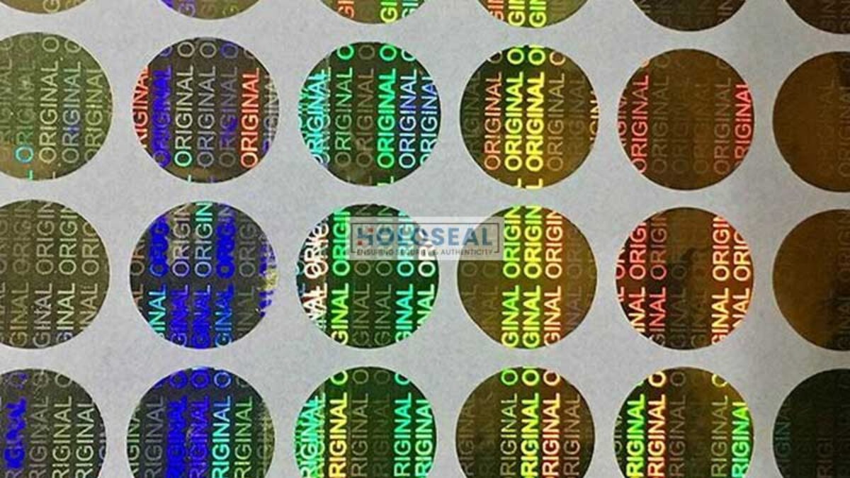 holographic security labels