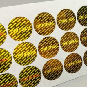 sticker printing holographic