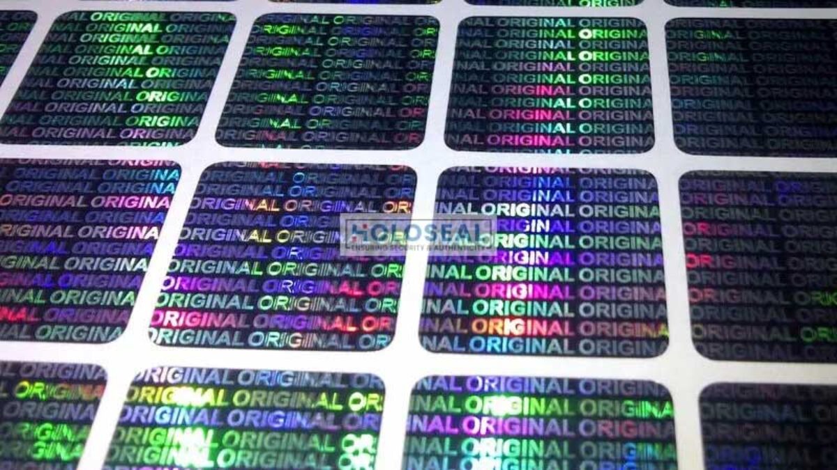 holographic label stickers