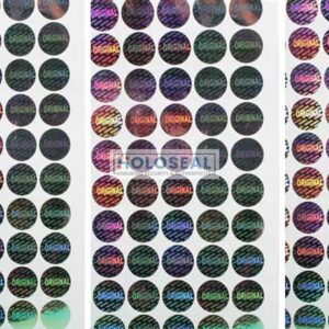 holographic security stickers