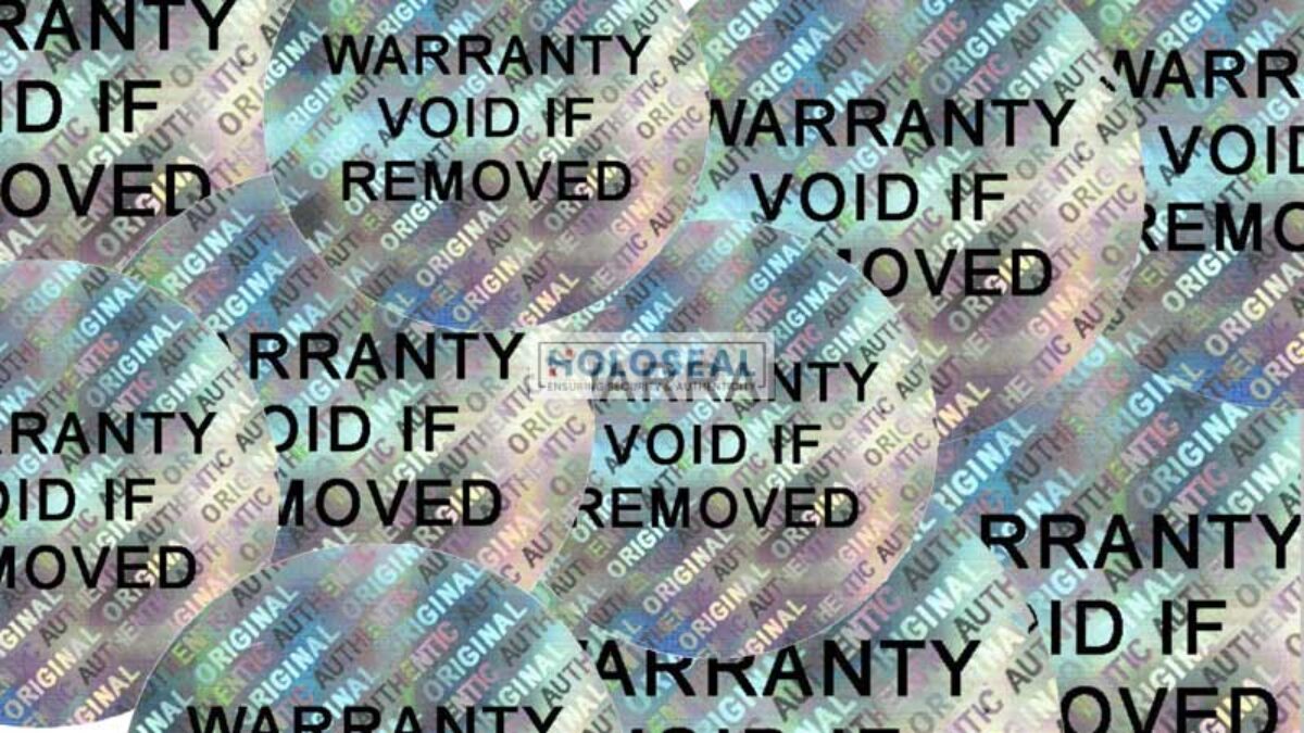 Hologram Security Stickers Science