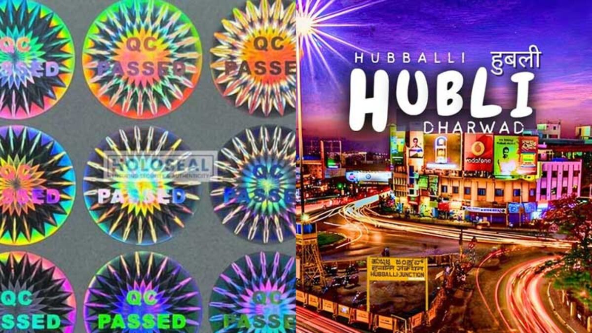 hologram stickers hubballi dharwad