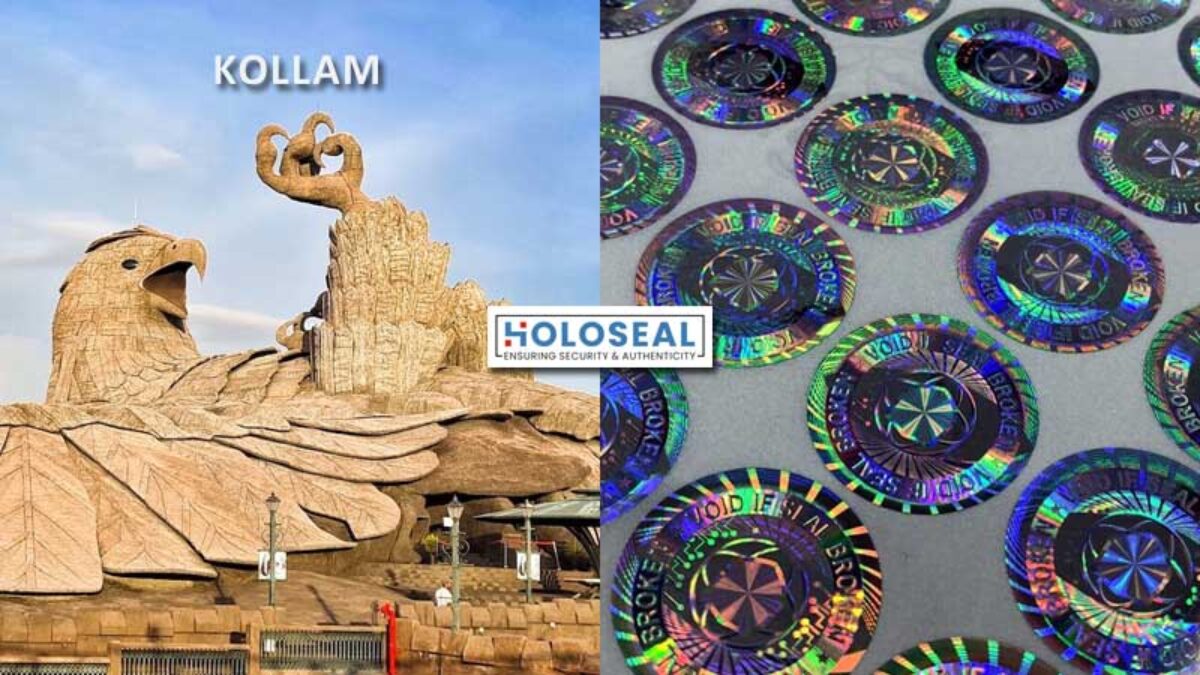 hologram stickers kollam