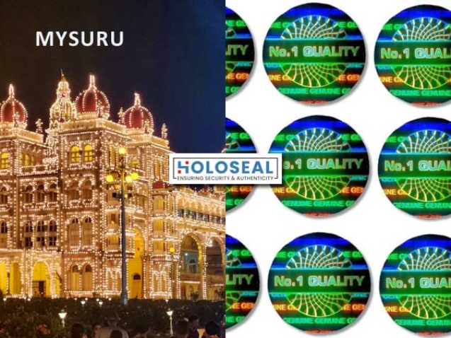 hologram stickers mysuru