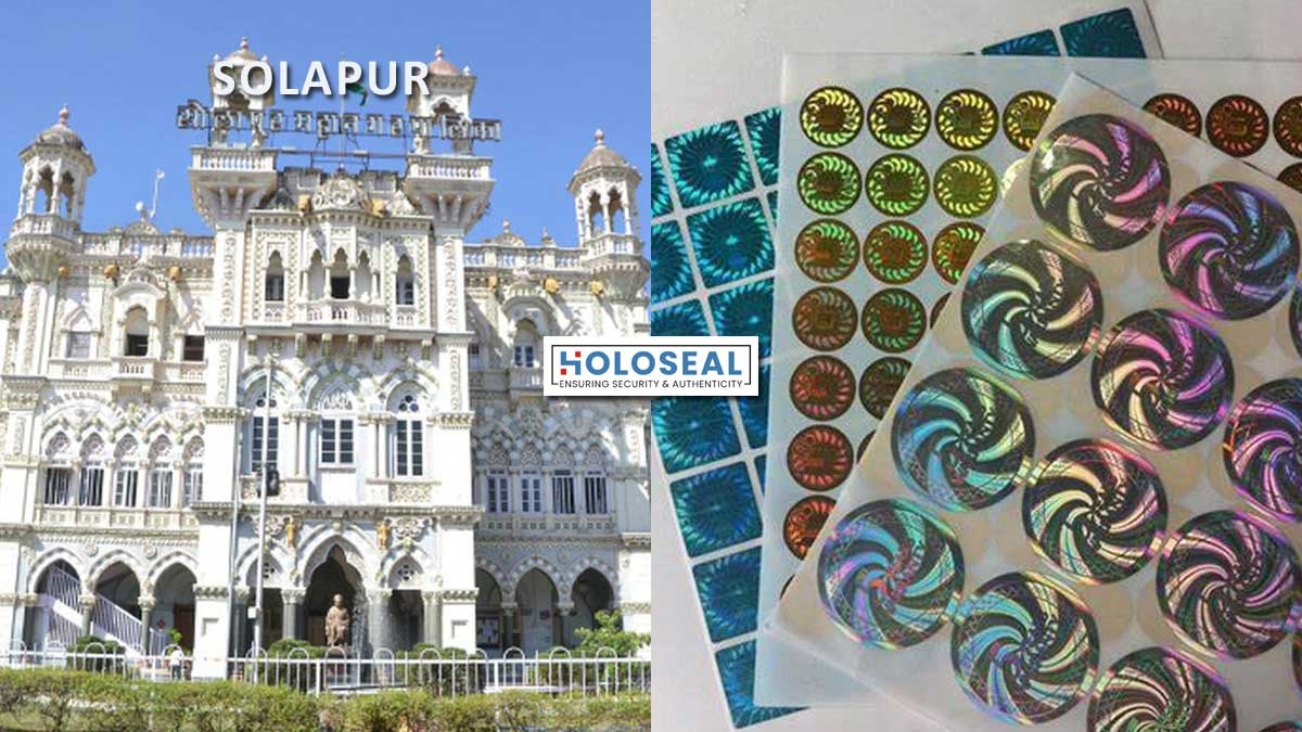 hologram stickers solapur