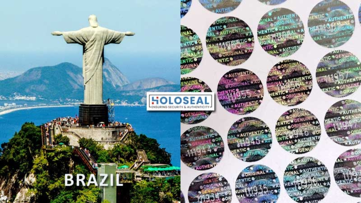 hologram labels brazil