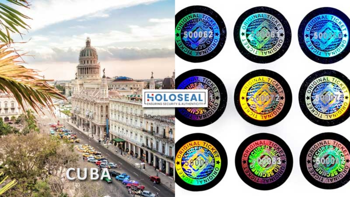 hologram labels cuba