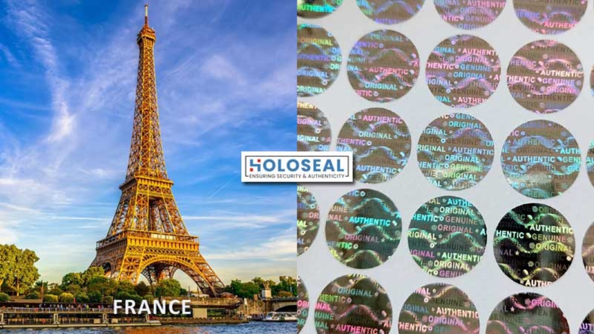 hologram labels france