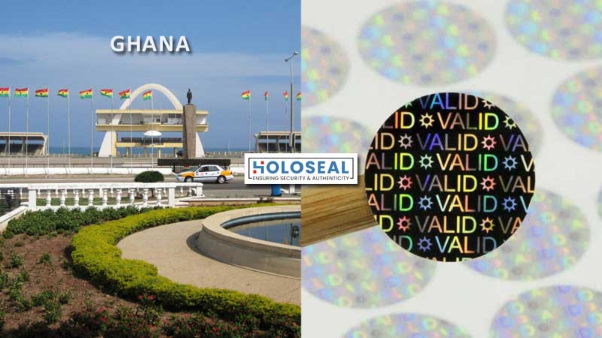 hologram labels ghana