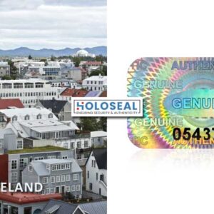 hologram labels iceland