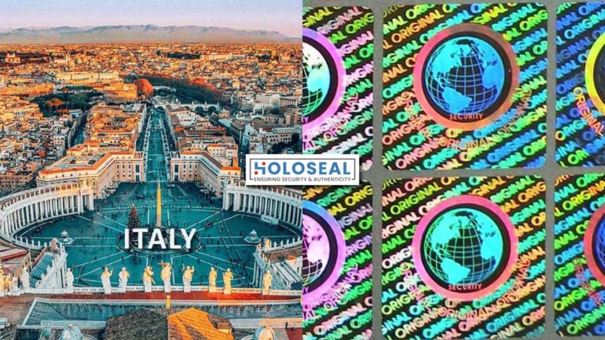 hologram labels italy