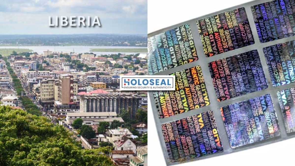 hologram labels liberia