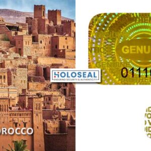 hologram labels morocco