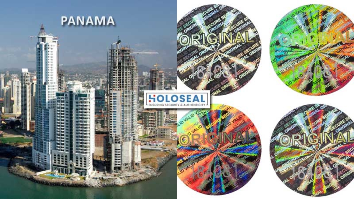 hologram labels panama