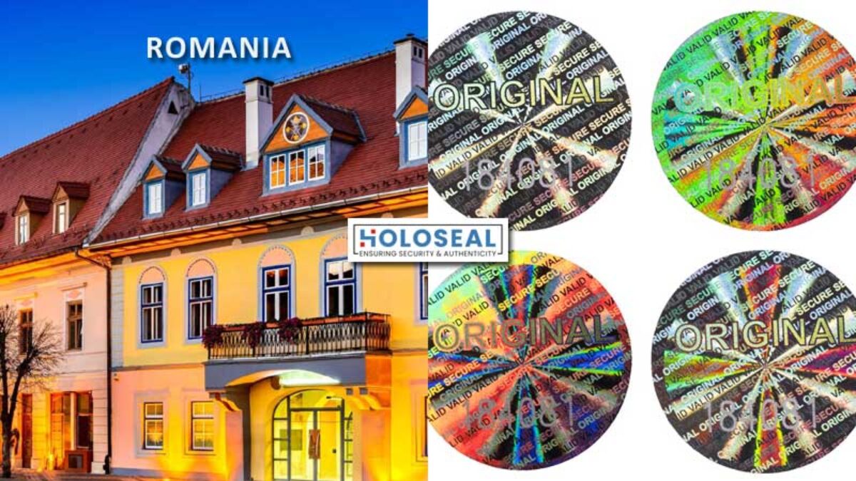 hologram labels romania