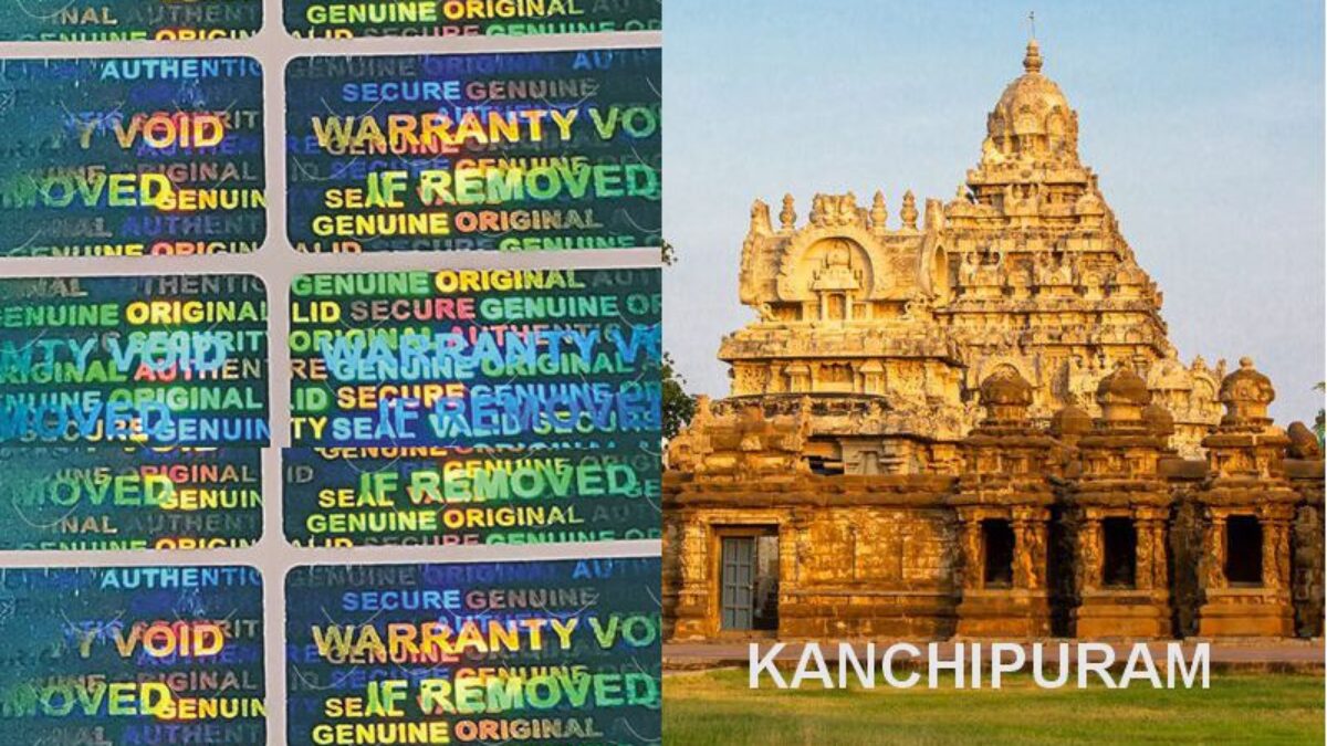 hologram labels stickers kanchipuram