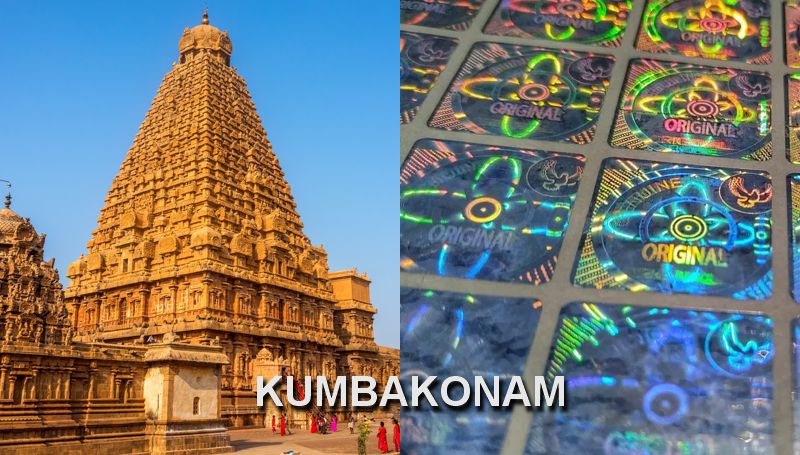 hologram labels stickers kumbakonam