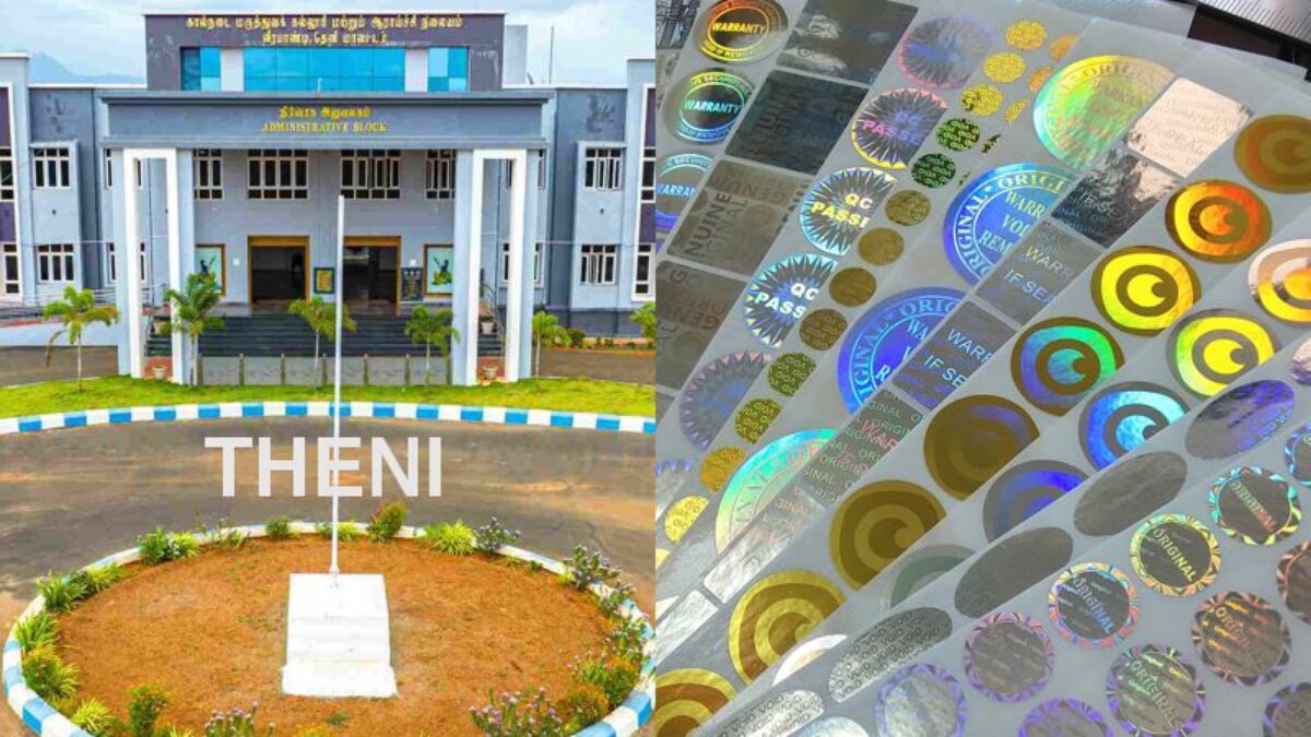 hologram labels stickers theni