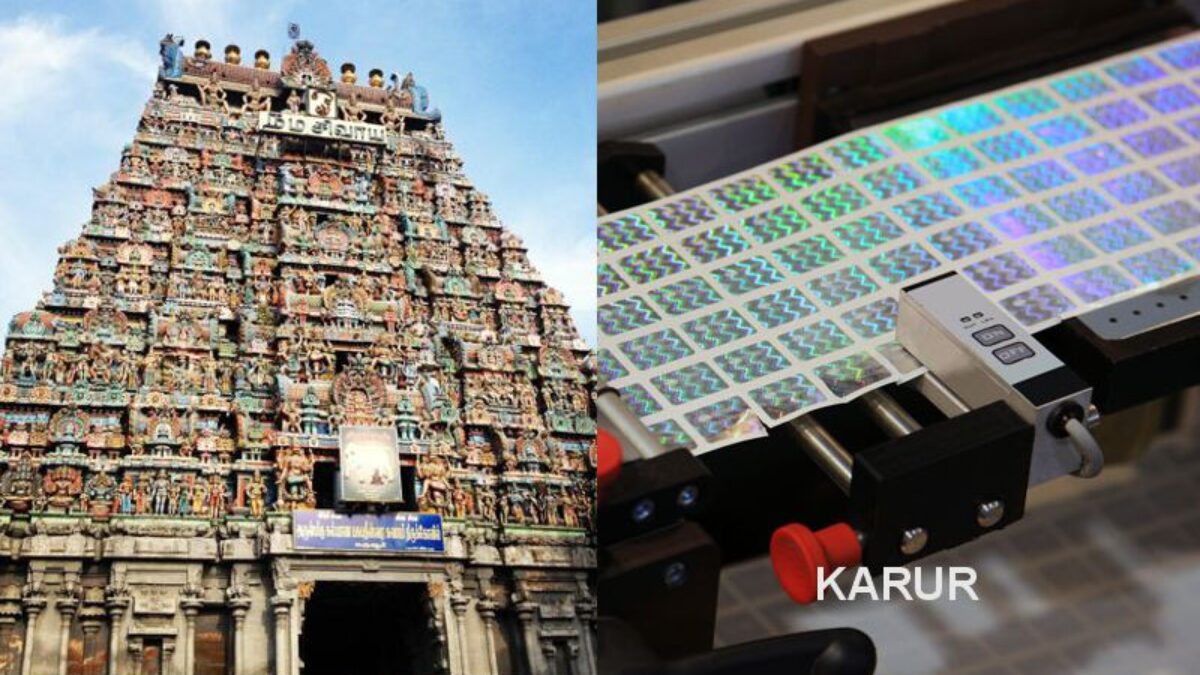 hologram stickers labels karur