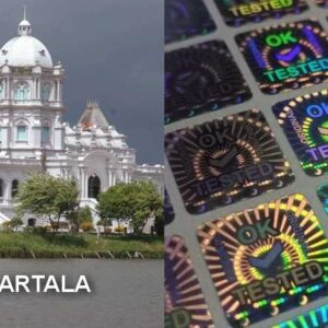 hologram labels stickers agartala