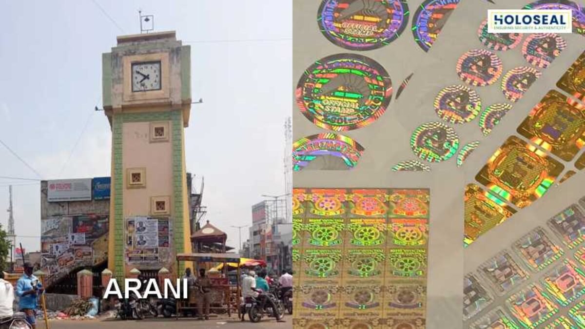 hologram labels stickers arani