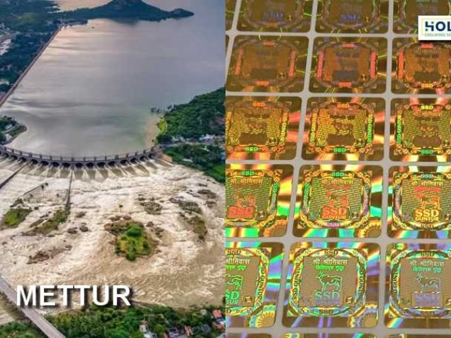 hologram labels stickers mettur