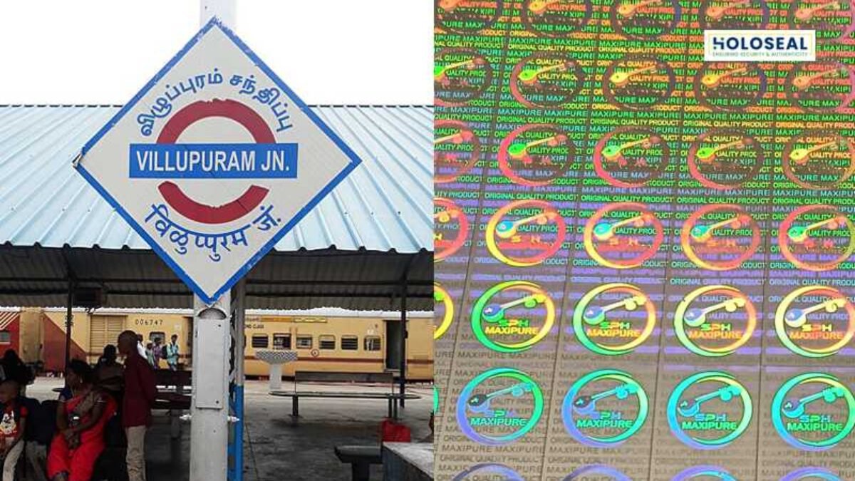 hologram labels stickers viluppuram