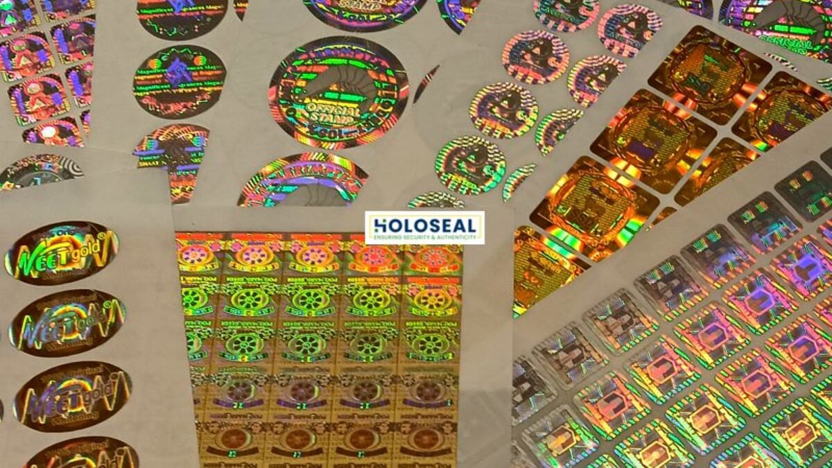 aesthetic tamper evident hologram