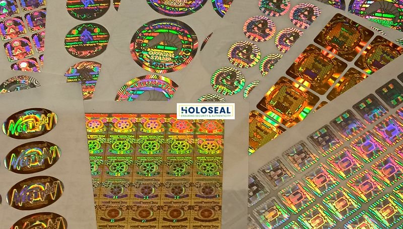aesthetic tamper evident hologram