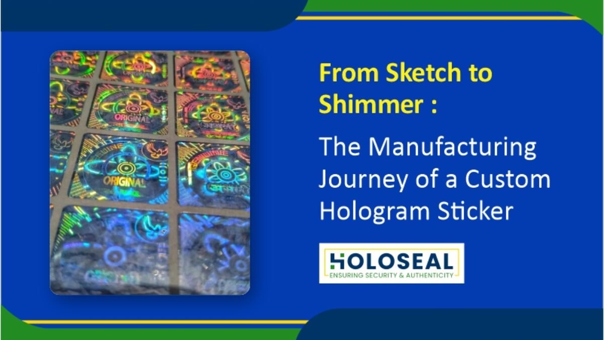 custom hologram sticker manufacturing