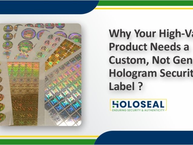 custom security hologram labels