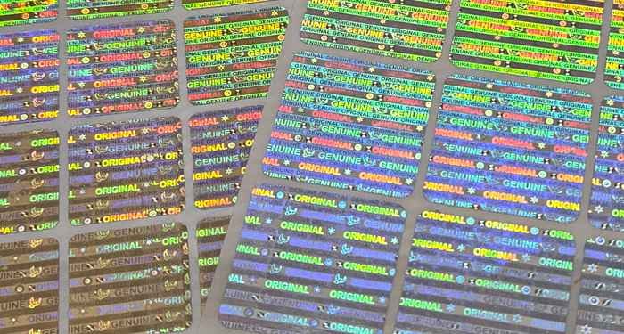 original genuine holograms
