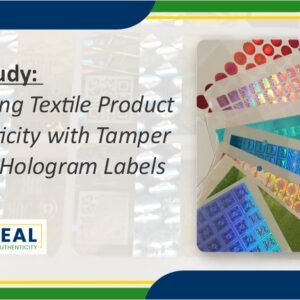 product authenticity with tamper evident holograms