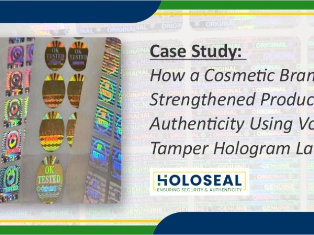 Void Tamper Hologram Labels