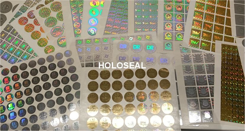 2d-3d hologram labels