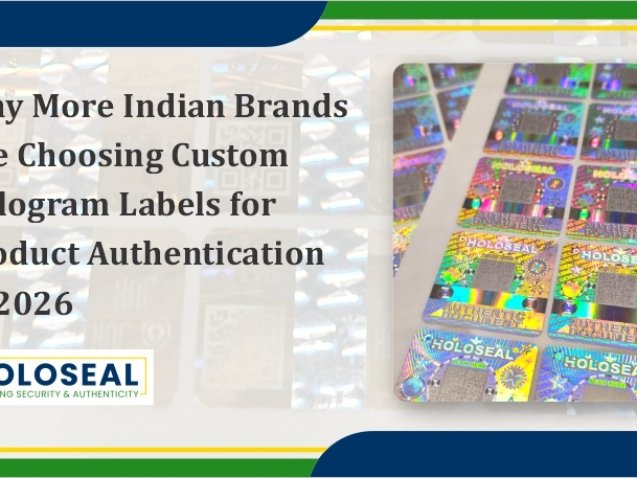 indian brands choosing custom hologram labels