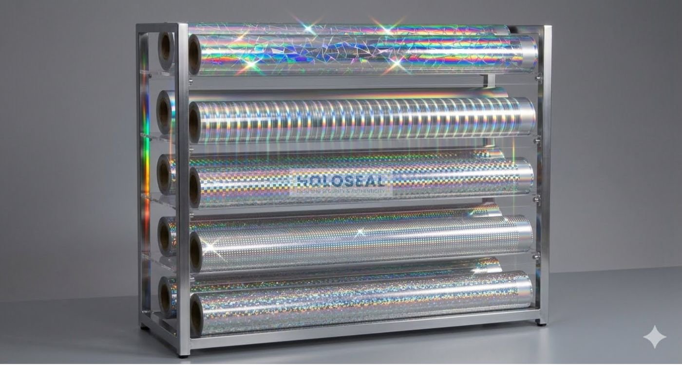 metallized holographic films