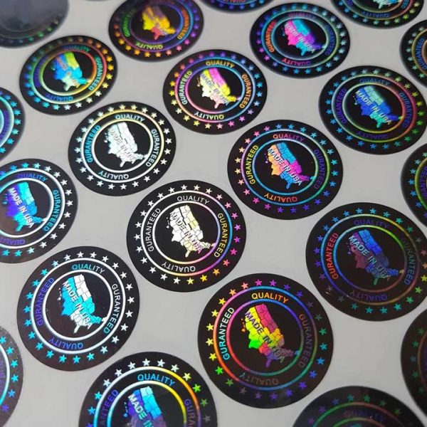 personalized holographic labels india