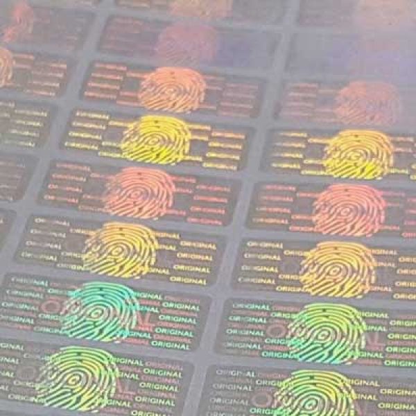 transparent hologram sticker in kerala